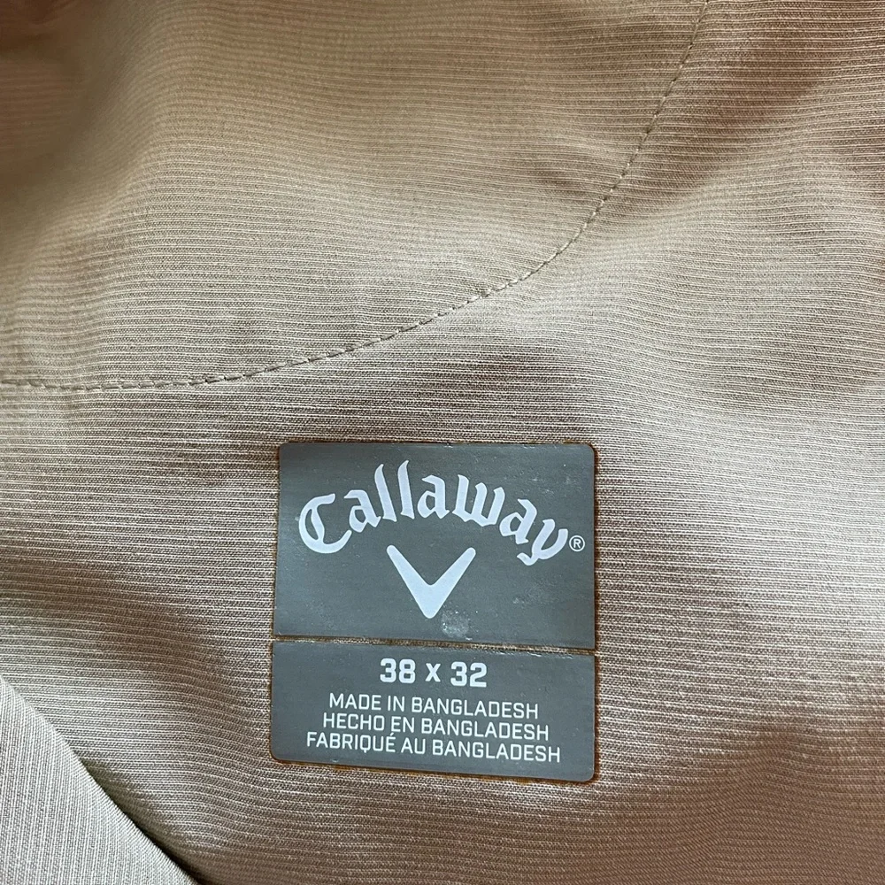 Callaway Tan Chinos Classic Style NWOT - Picture 3 of 3